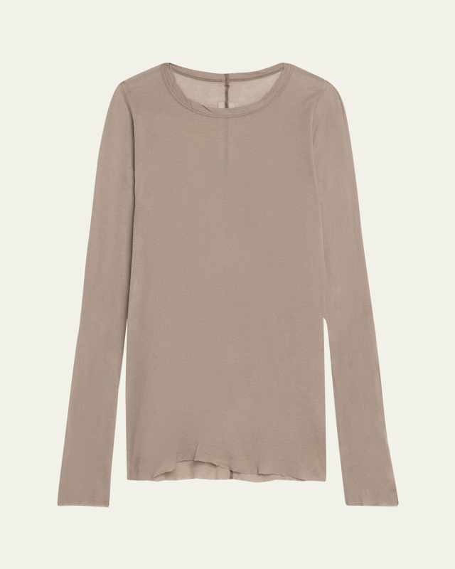 Long Sleeve Mini Rib Top